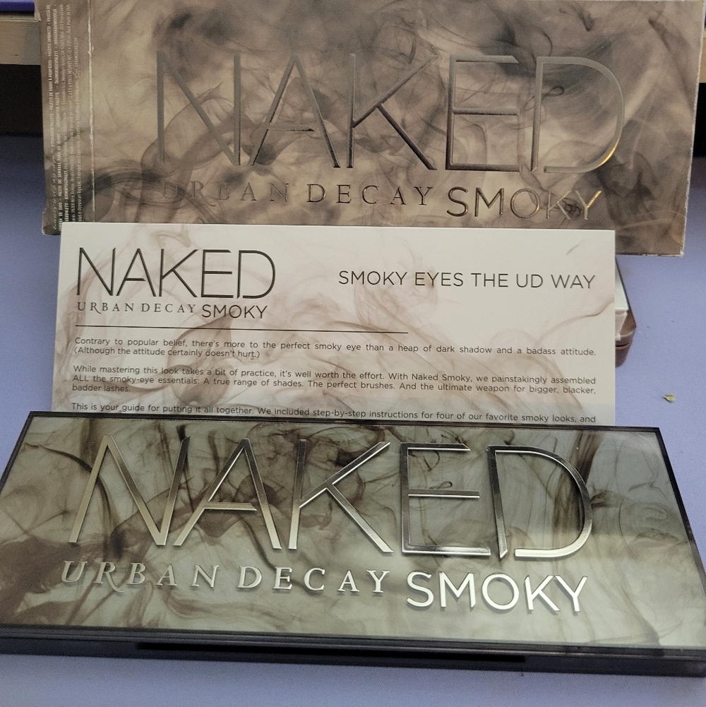 Urban Decay Naked Smoky Palette • UNUSED • Full Set • Discontinued